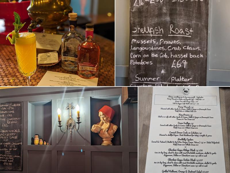 Shellfish Cow Restaurant & Bar Menu