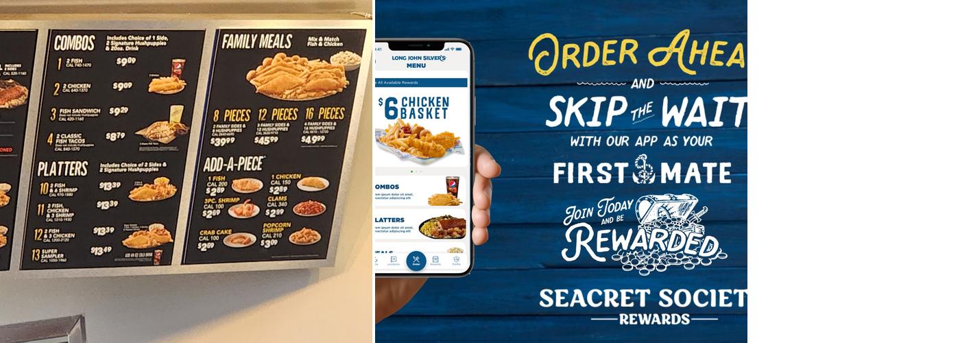 Long John Silver's | A&W Menu