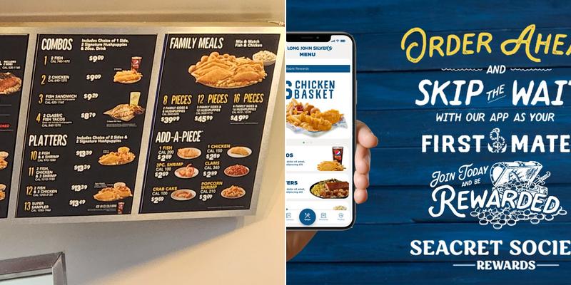 Long John Silver's | A&W Menu