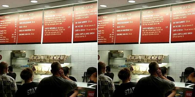 Chipotle Mexican Grill Menu