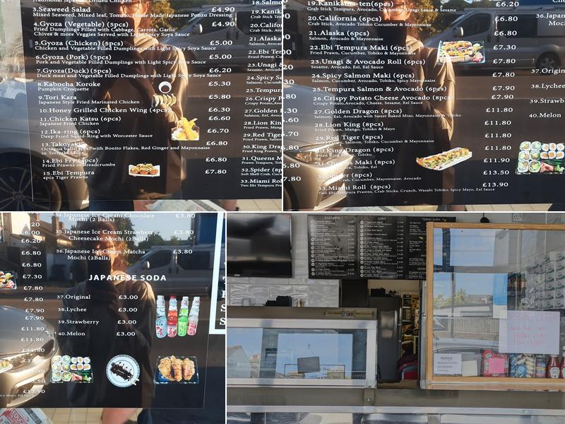 The Kings Fish Bar Menu