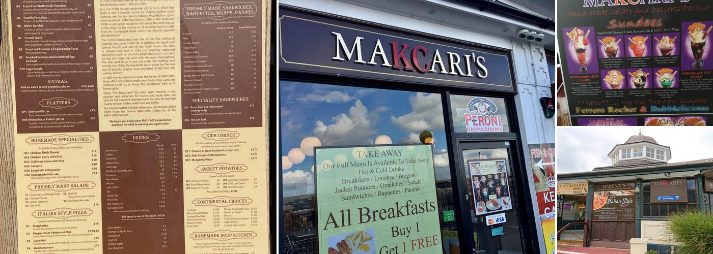 Makcaris Menu