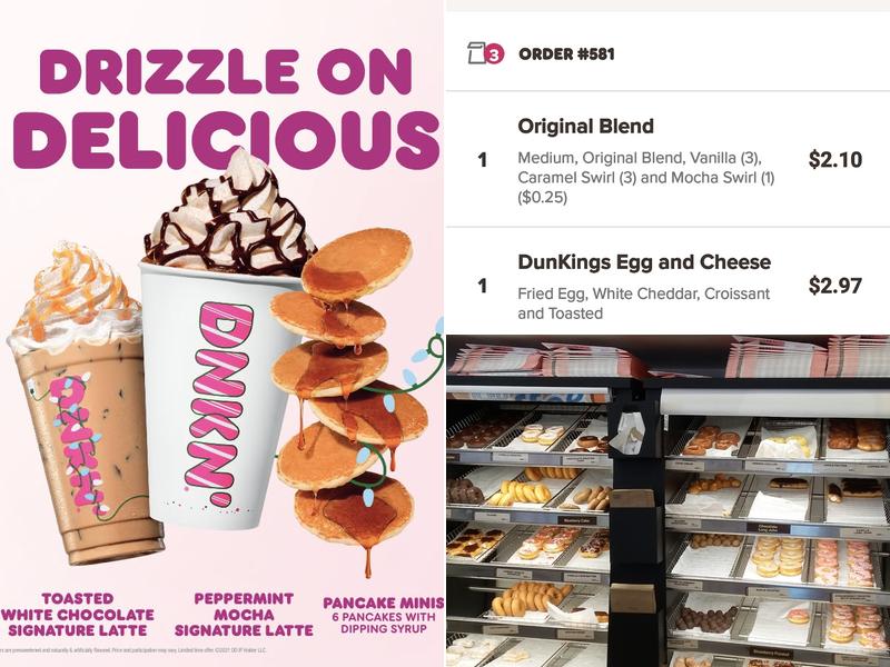 Dunkin' Menu