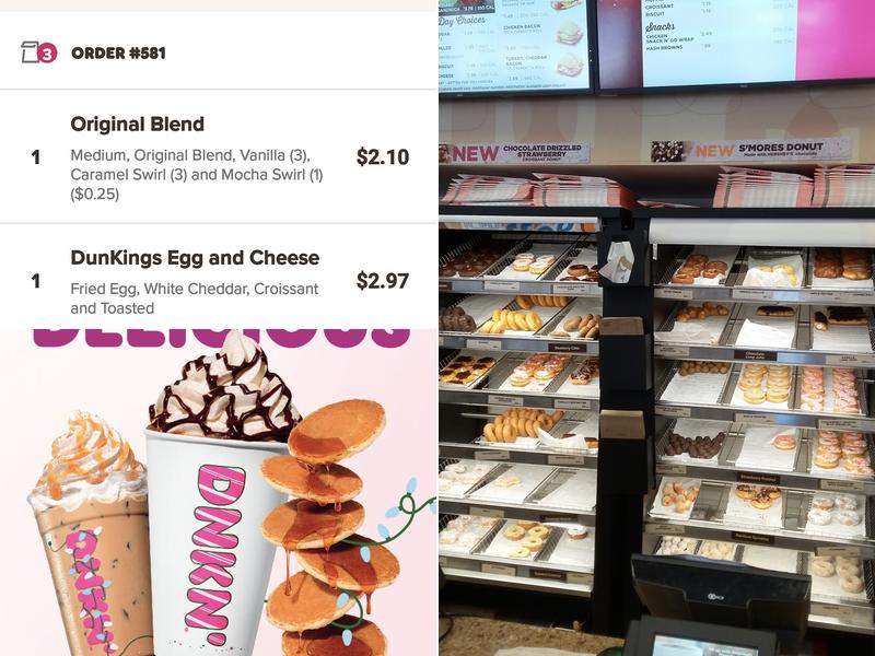 Dunkin' Menu