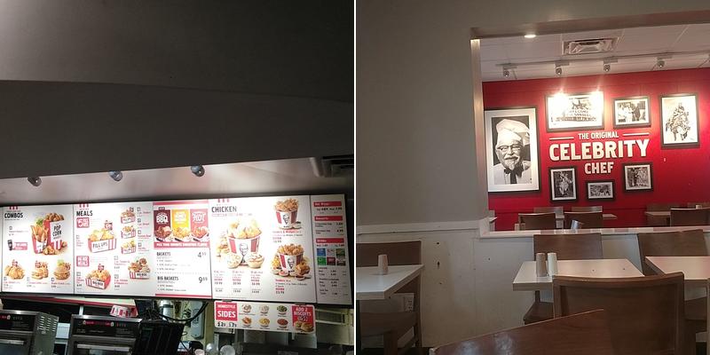 KFC Menu