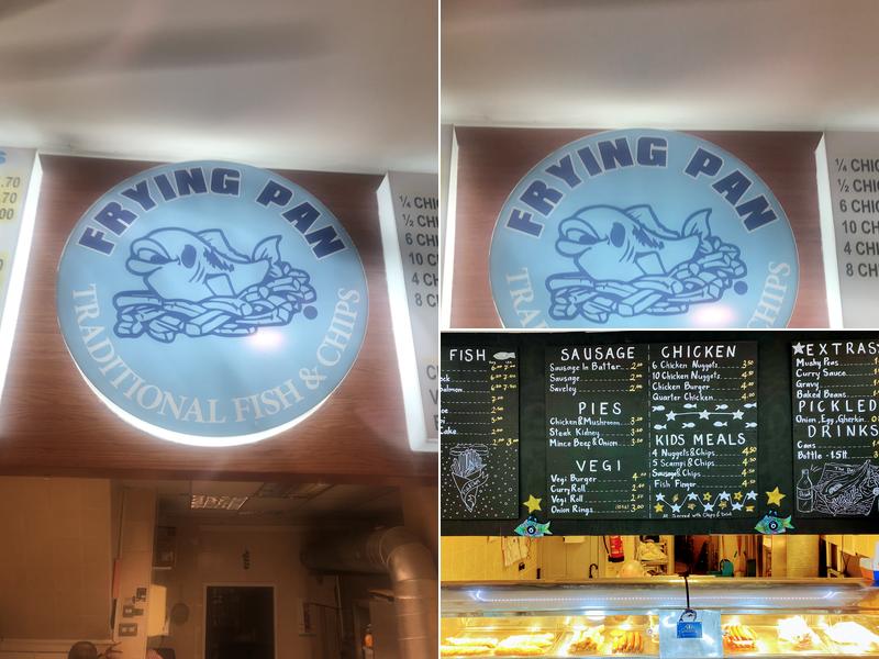 Frying Pan fish&chips Menu