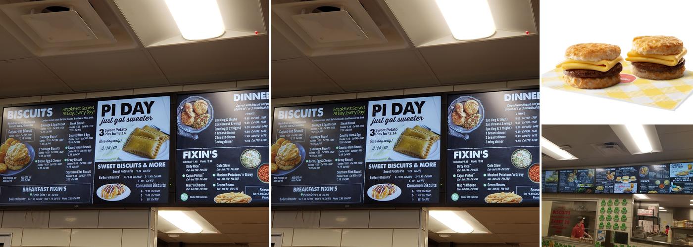 Bojangles Menu