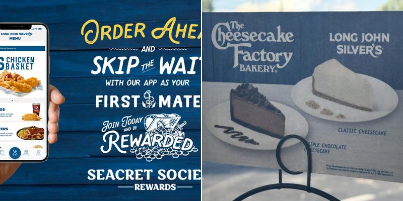 Long John Silver's Menu