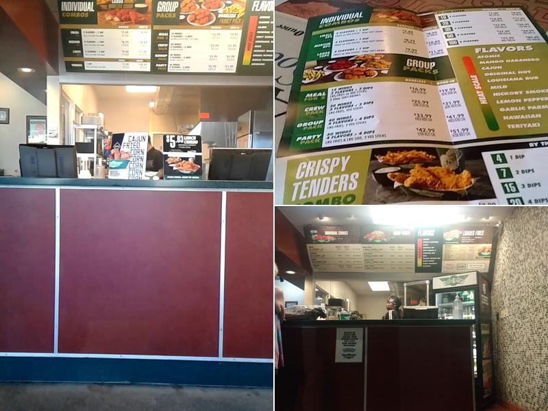 Wingstop Menu