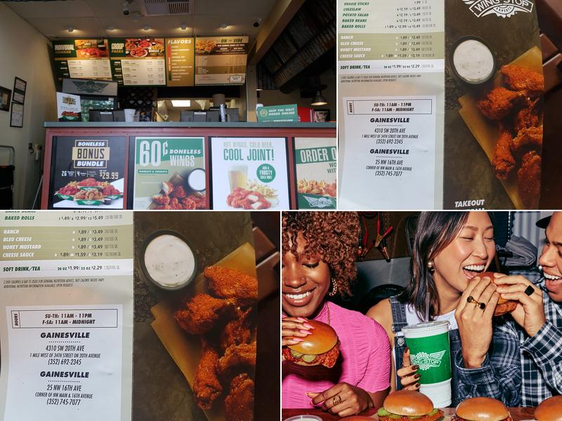 Wingstop Menu