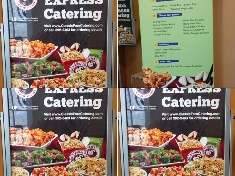 Panda Express Menu