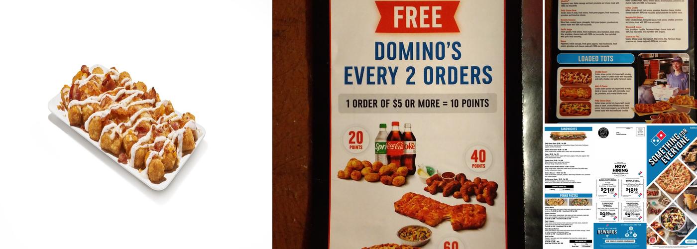 Domino's Pizza Menu