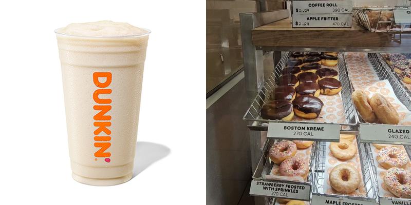 Dunkin' Menu