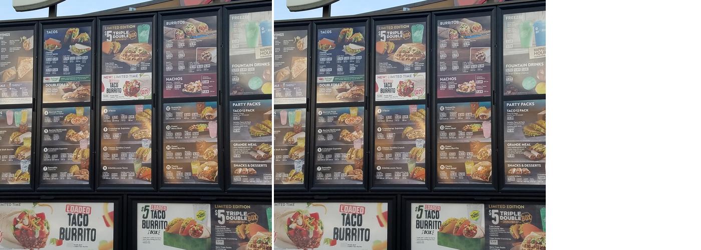 Taco Bell Menu