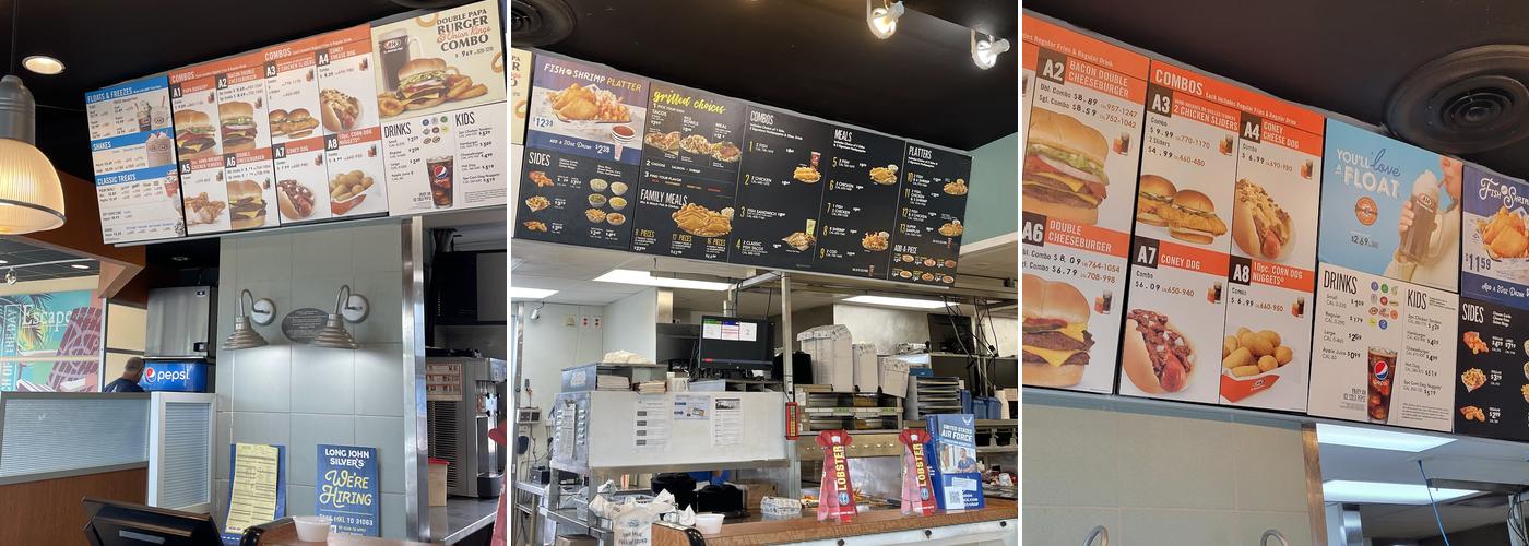 Long John Silver's | A&W Menu