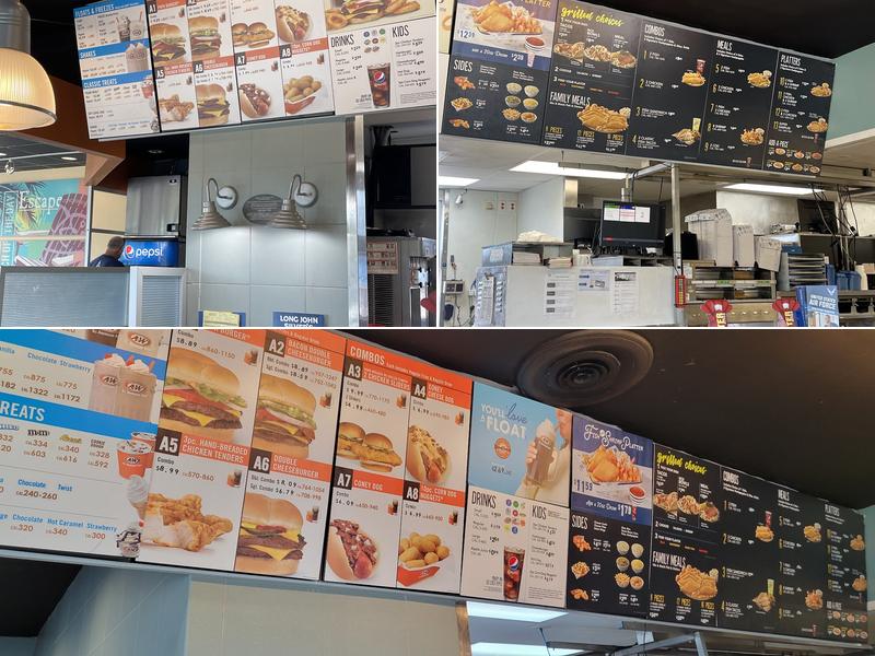 Long John Silver's | A&W Menu