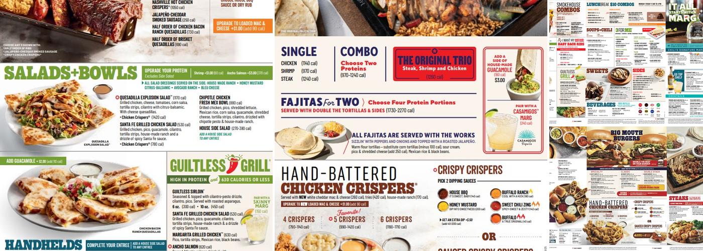 Chili's Grill & Bar Menu