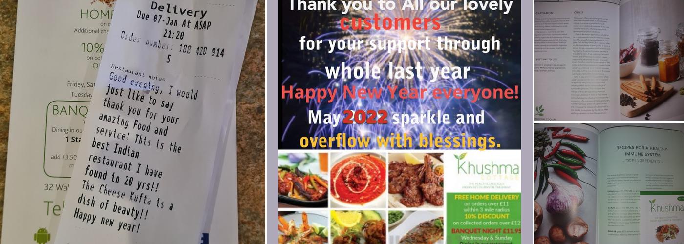 Khushma Cottage Menu