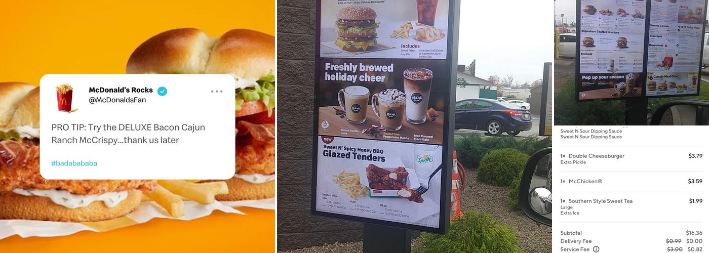 McDonald's Menu