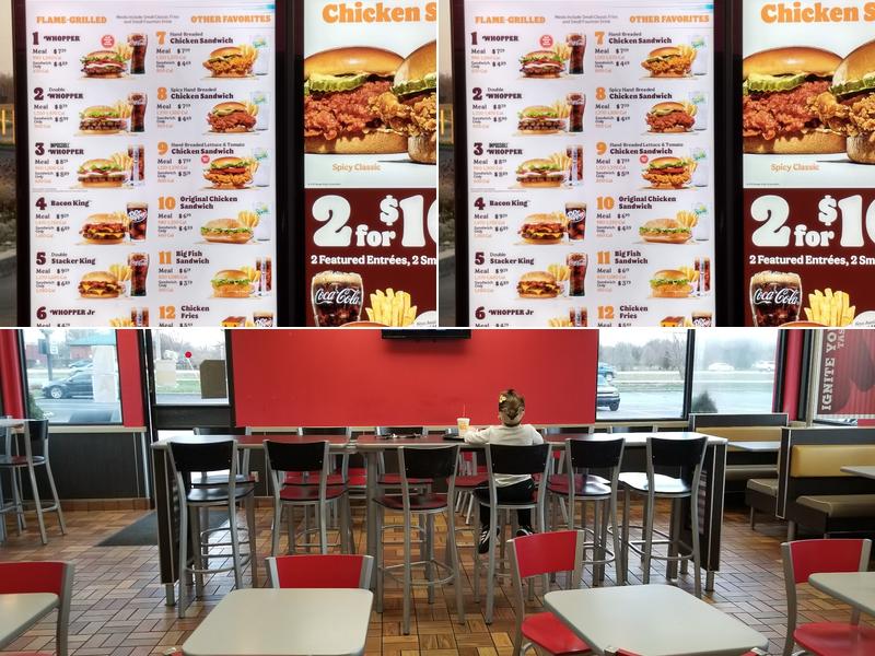 Burger King Menu