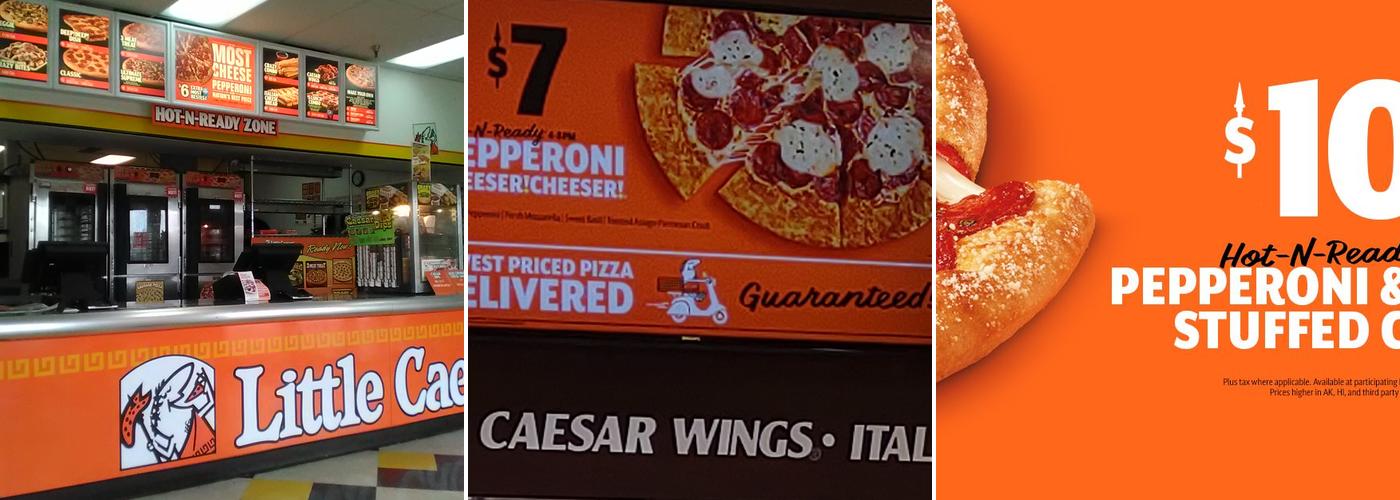 Little Caesars Pizza Menu