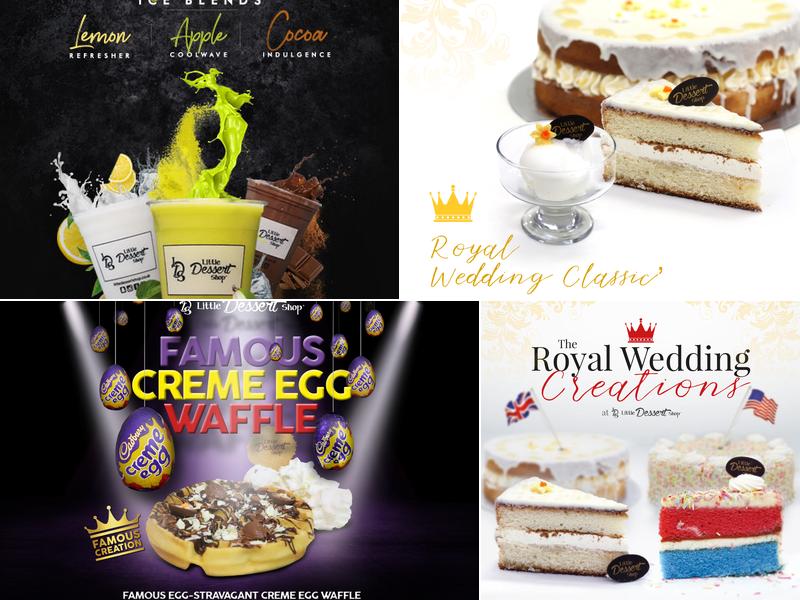 Little Dessert Shop Telford Menu