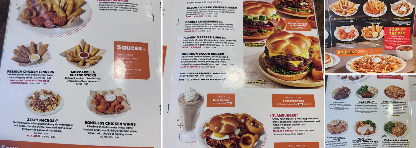 Denny's Menu