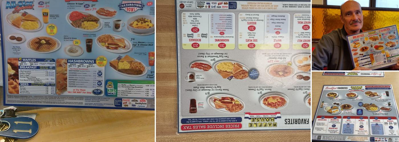 Waffle House Menu