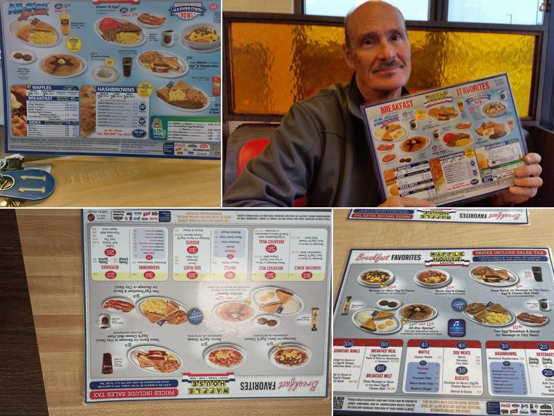 Waffle House Menu