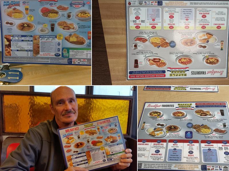 Waffle House Menu