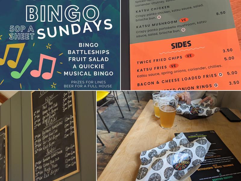 The Fourth Fiend Taphouse Menu