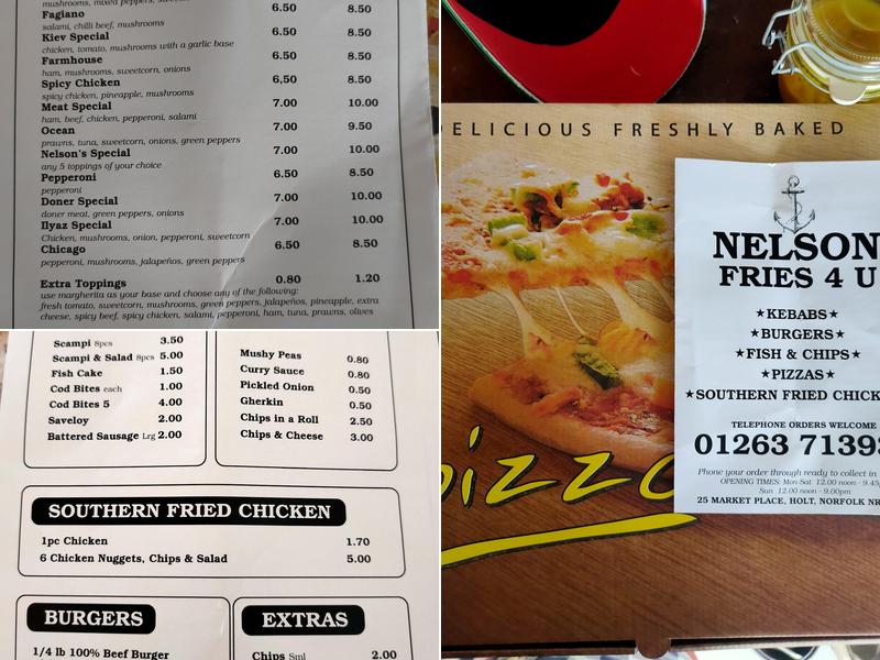 Nelson Fries 4u Menu