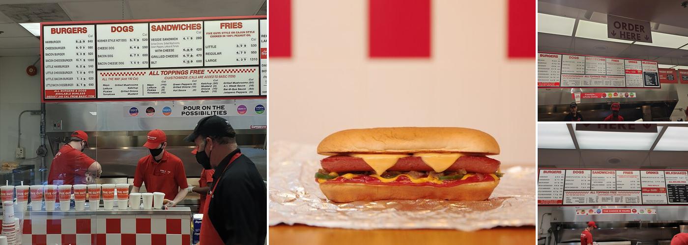 Five Guys Menu