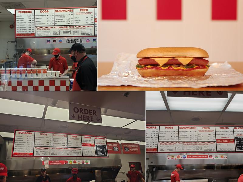 Five Guys Menu