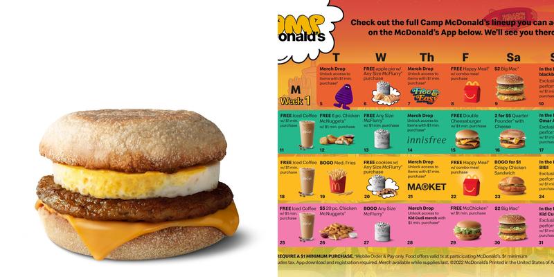 McDonald's Menu