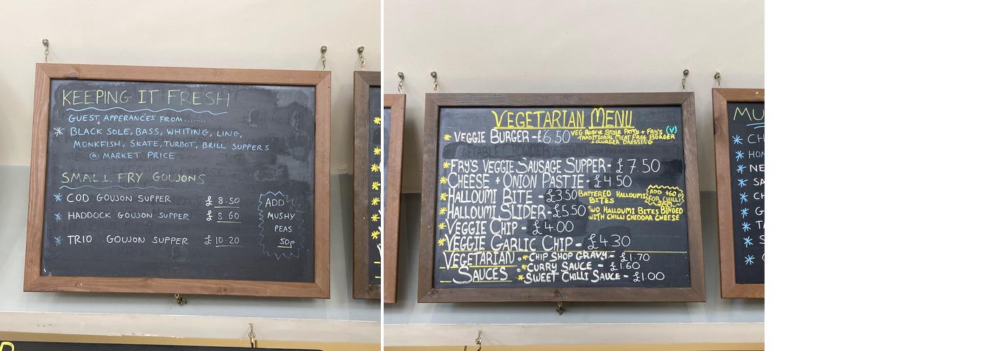 Ruddy Duck Fish House Menu