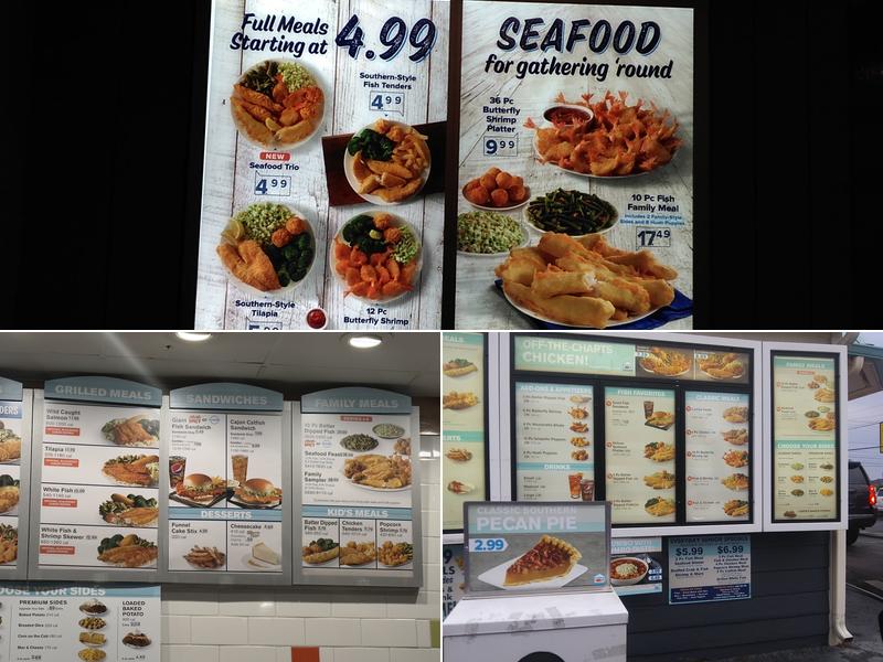 Captain D's Menu