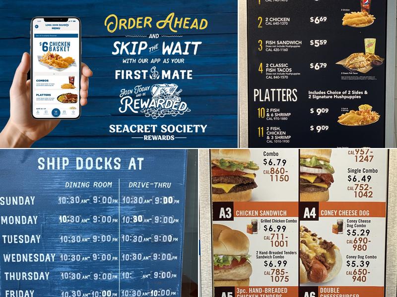 Long John Silver's | A&W Menu