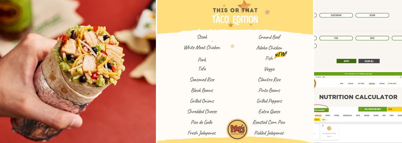 Moe's Southwest Grill Menu