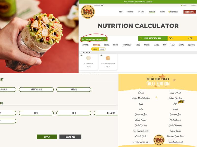 Moe's Southwest Grill Menu