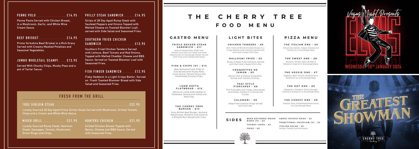 The Cherry Tree Inn Menu