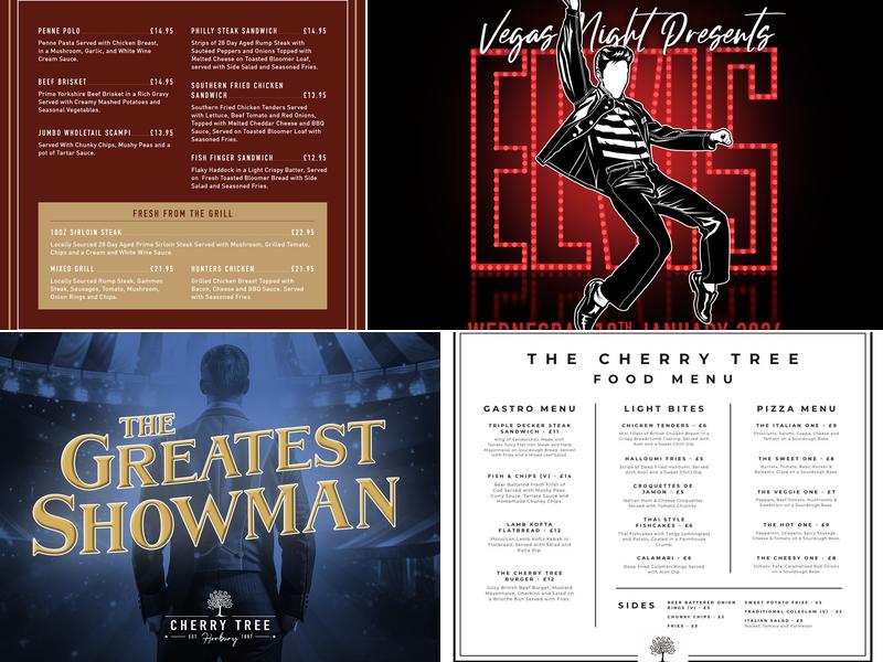 The Cherry Tree Inn Menu