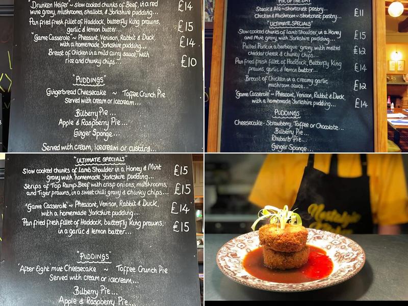 Nostalgic kitchen Menu