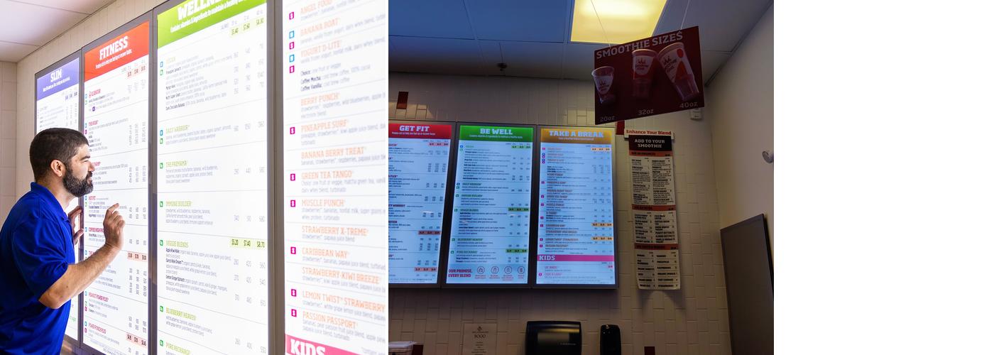 Smoothie King Menu