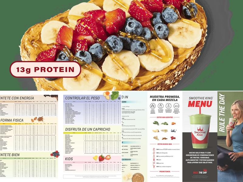 Smoothie King Menu