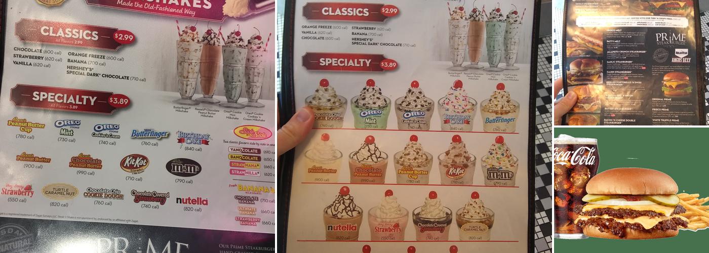 Steak 'n Shake Menu