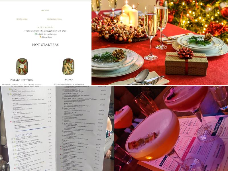 THE AGORA greek cuisine Menu