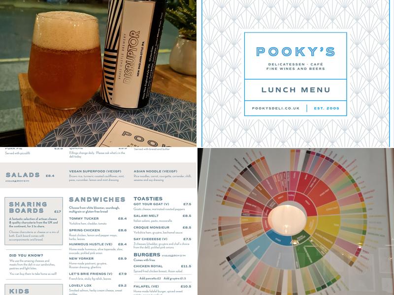 Pooky's Deli & Cafe Menu