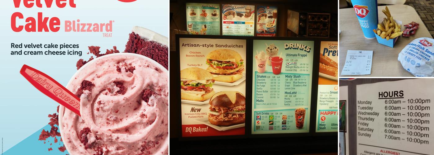 Dairy Queen Grill & Chill Menu