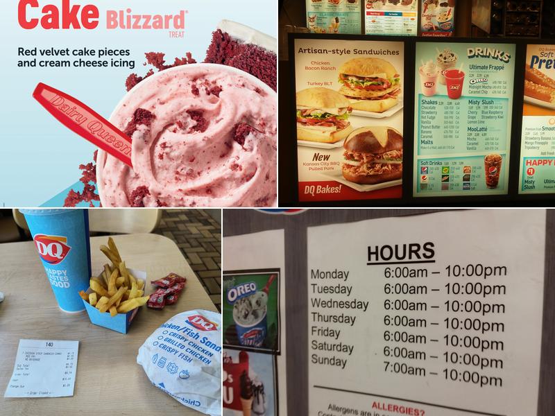 Dairy Queen Grill & Chill Menu